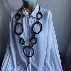 Imitation rope necklace